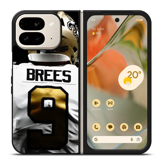 NEW ORLEANS SAINTS NFL DREW BREES Google Pixel 9 Pro Fold Case Cover