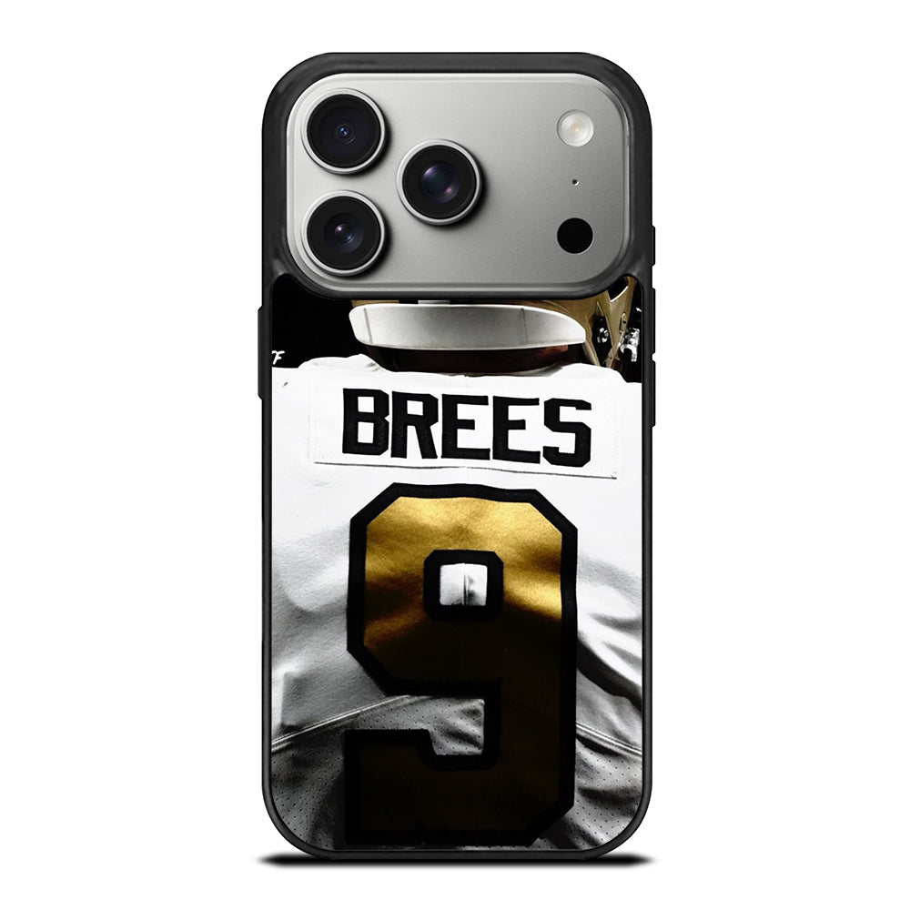NEW ORLEANS SAINTS NFL DREW BREES iPhone 17 Pro Case Cover
