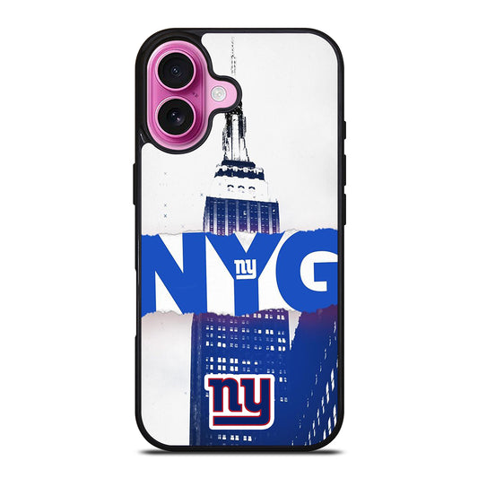 NEW YORK GIANTS NY LOGO iPhone 16 Plus Case Cover