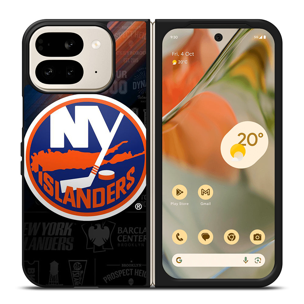 NEW YORK ISLANDER LOGO NHL 2 Google Pixel 9 Pro Fold Case Cover