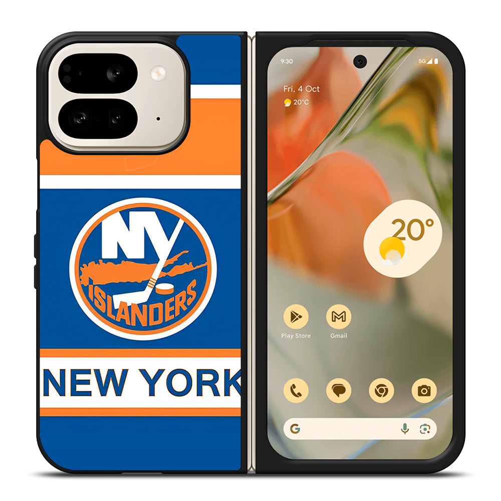 NEW YORK ISLANDER LOGO NHL 3 Google Pixel 9 Pro Fold Case Cover