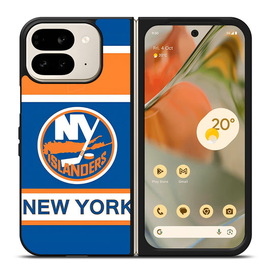NEW YORK ISLANDER LOGO NHL 3 Google Pixel 9 Pro Fold Case Cover
