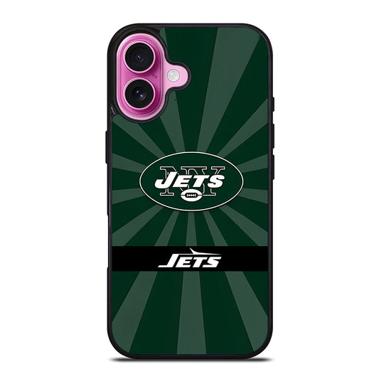 NEW YORK JETS NFL LOGO iPhone 16 Plus Case Cover