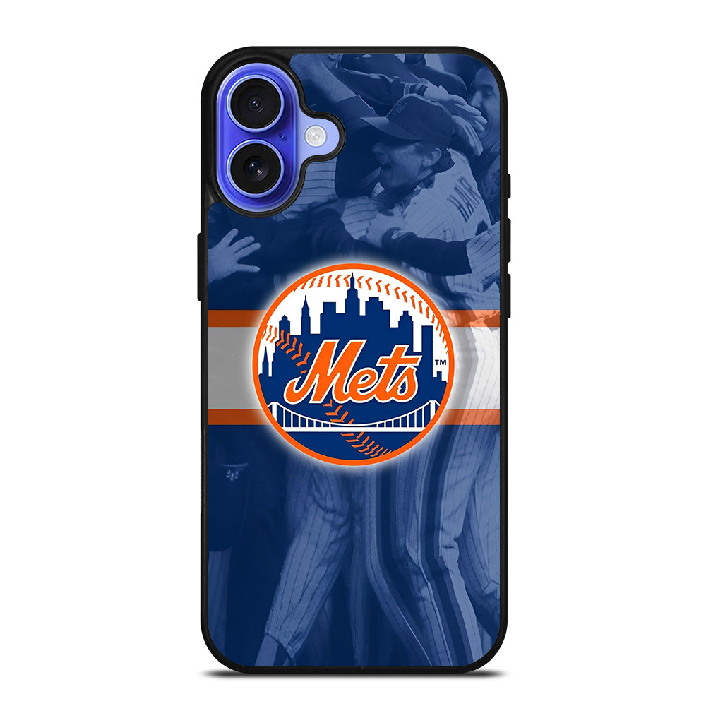 NEW YORK METS BASEBALL LOGO iPhone 16 Case Cover