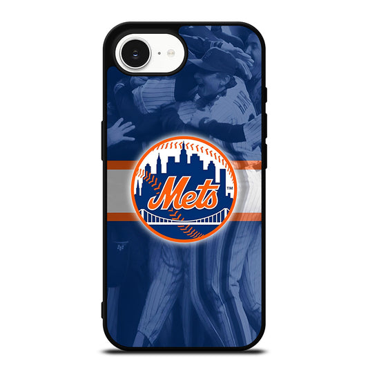 NEW YORK METS BASEBALL LOGO iPhone 16e Case Cover