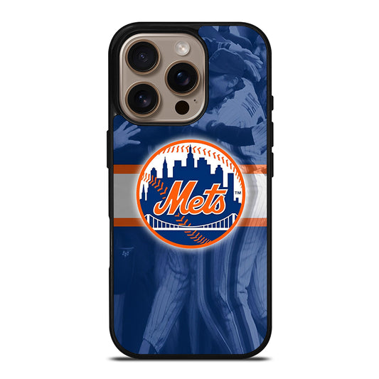 NEW YORK METS BASEBALL LOGO iPhone 16 Pro Case Cover