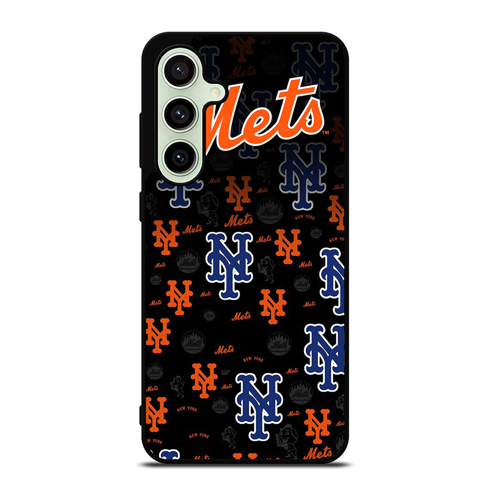 NEW YORK METS PATTERN LOGO Samsung Galaxy S24 FE Case Cover