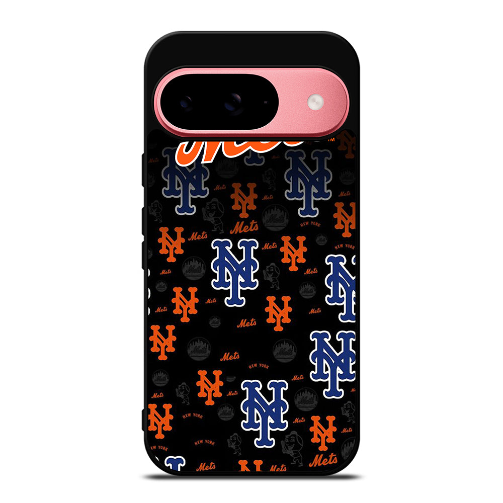 NEW YORK METS PATTERN LOGO Google Pixel 9 Case Cover