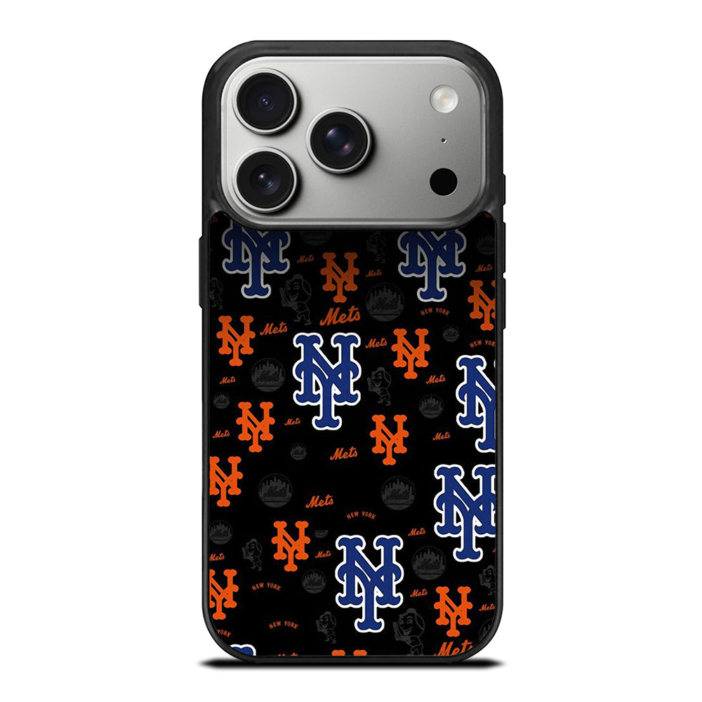 NEW YORK METS PATTERN LOGO iPhone 17 Pro Case Cover