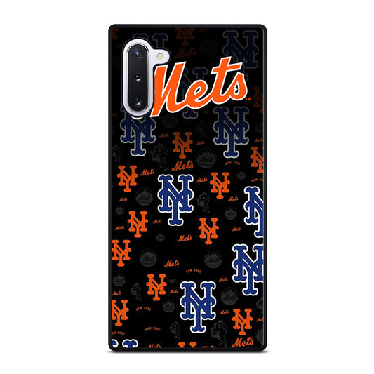 NEW YORK METS PATTERN LOGO Samsung Galaxy Note 10 Case Cover