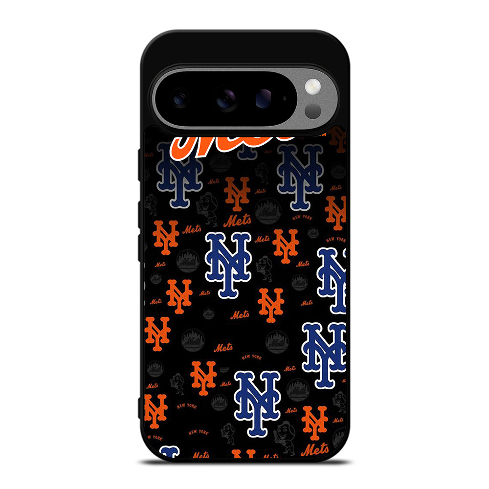 NEW YORK METS PATTERN LOGO Google Pixel 9 Pro XL Case Cover