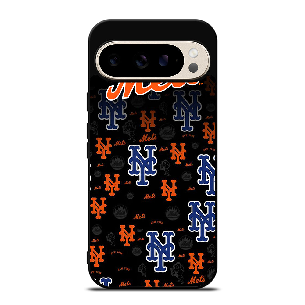 NEW YORK METS PATTERN LOGO Google Pixel 9 Pro Case Cover