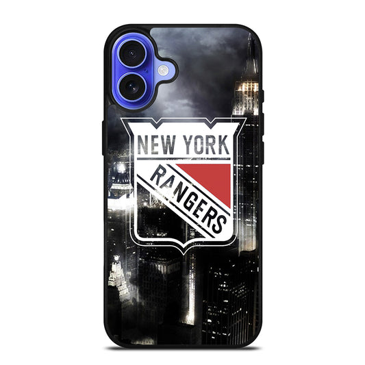 NEW YORK RANGERS NHL ICON iPhone 16 Case Cover