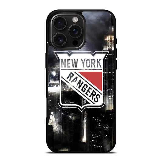 NEW YORK RANGERS NHL ICON iPhone 16 Pro Max Case Cover