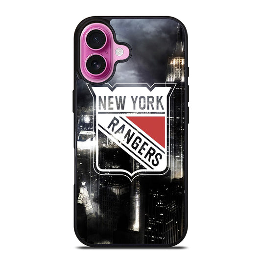 NEW YORK RANGERS NHL ICON iPhone 16 Plus Case Cover