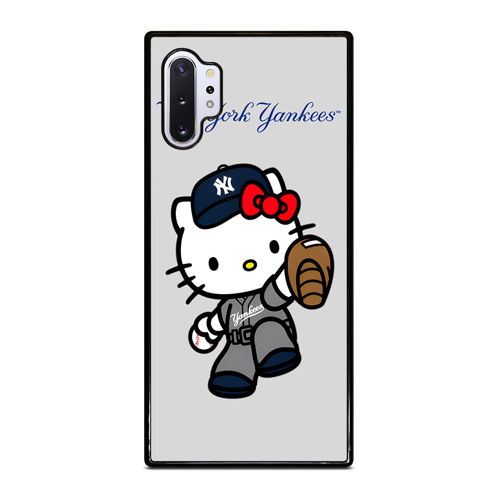 NEW YORK YANKEES HELLO KITTY CARTOON Samsung Galaxy Note 10 Plus Case Cover
