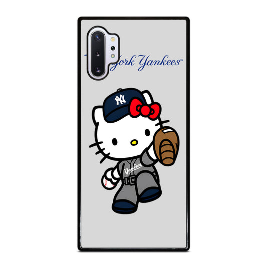 NEW YORK YANKEES HELLO KITTY CARTOON Samsung Galaxy Note 10 Plus Case Cover