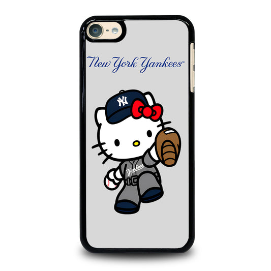 NEW YORK YANKEES HELLO KITTY CARTOON iPod Touch 6 Case Cover