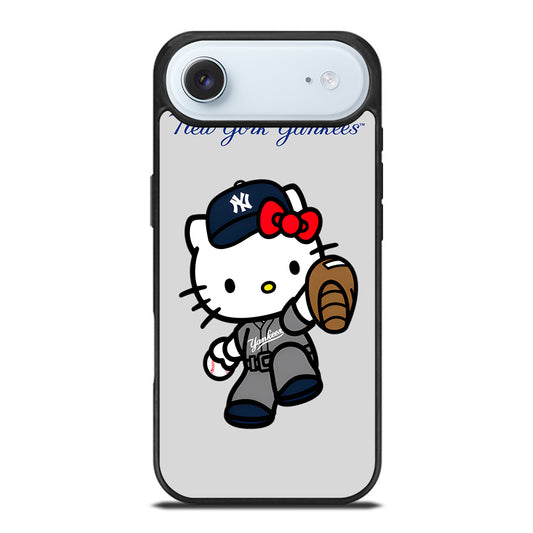 NEW YORK YANKEES HELLO KITTY CARTOON iPhone Air Case Cover