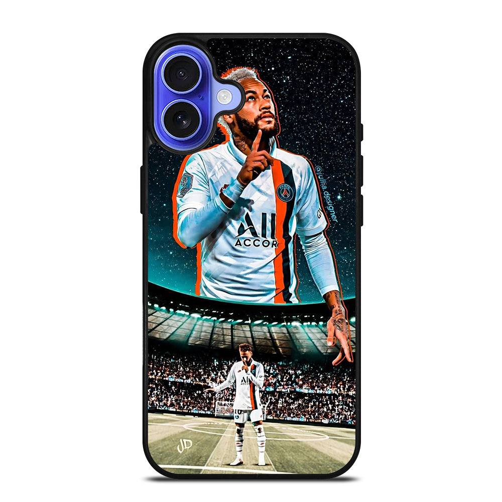 NEYMAR JR SOCCER PLAYER iPhone 16 Case Cover
