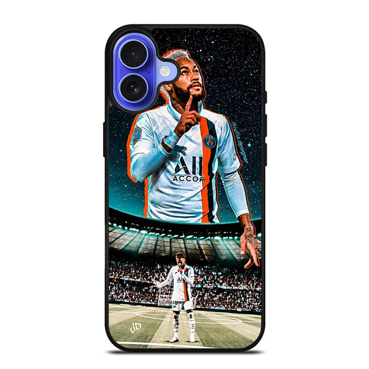 NEYMAR JR SOCCER PLAYER iPhone 16 Case Cover
