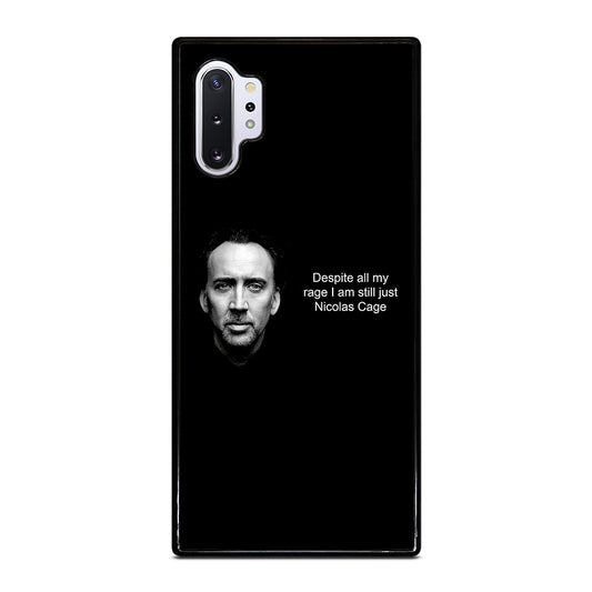 NICOLAS CAGE QUOTE 2 Samsung Galaxy Note 10 Plus Case Cover