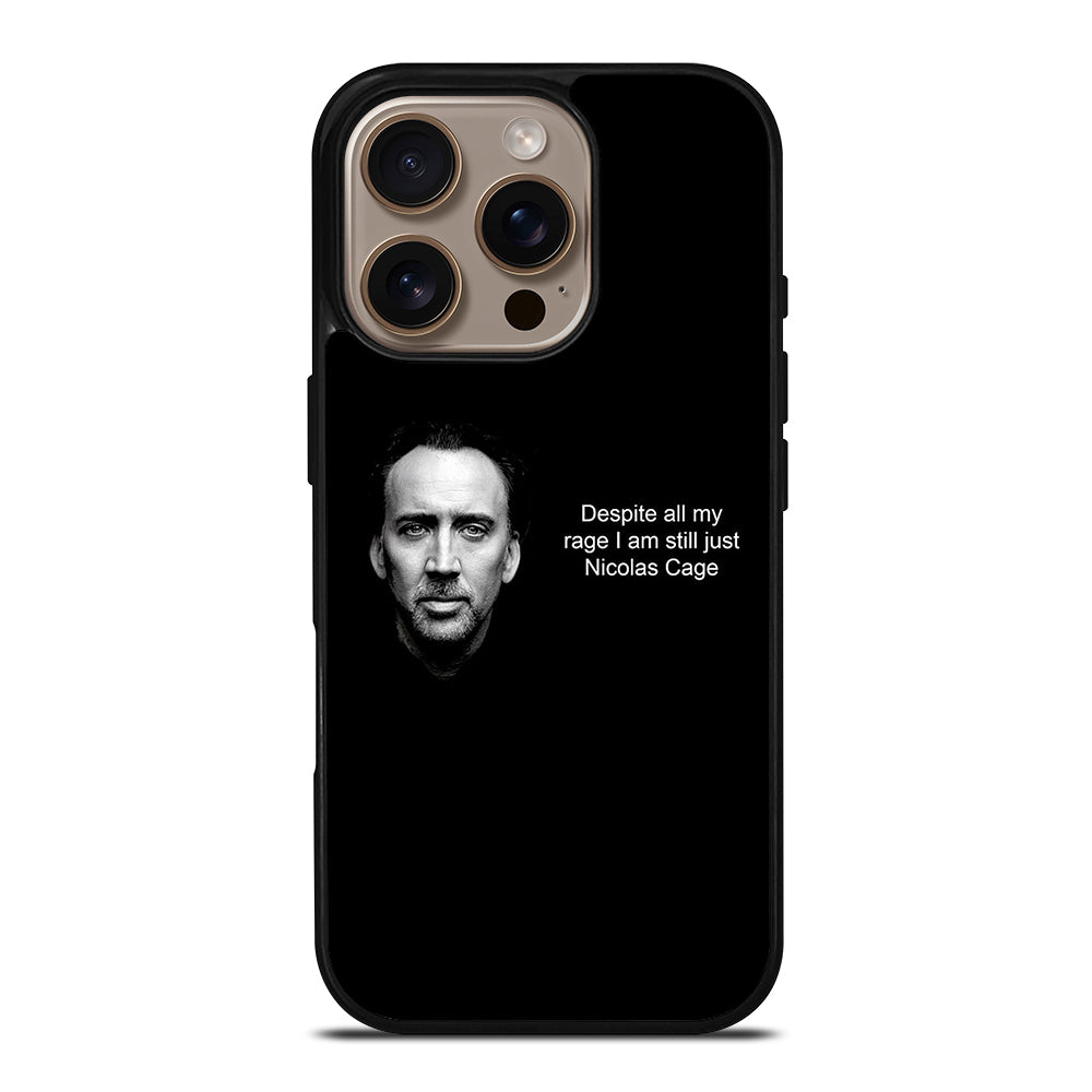 NICOLAS CAGE QUOTE 2 iPhone 16 Pro Case Cover