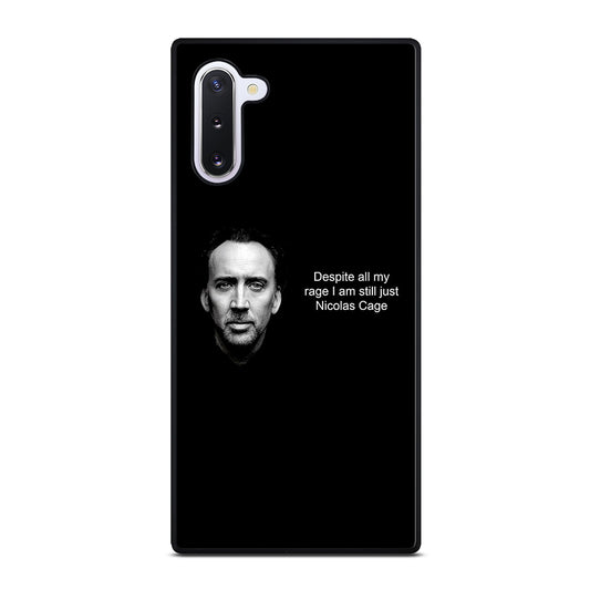 NICOLAS CAGE QUOTE 2 Samsung Galaxy Note 10 Case Cover