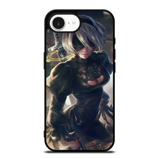NIER AUTOMATA 2B ART iPhone 16e Case Cover