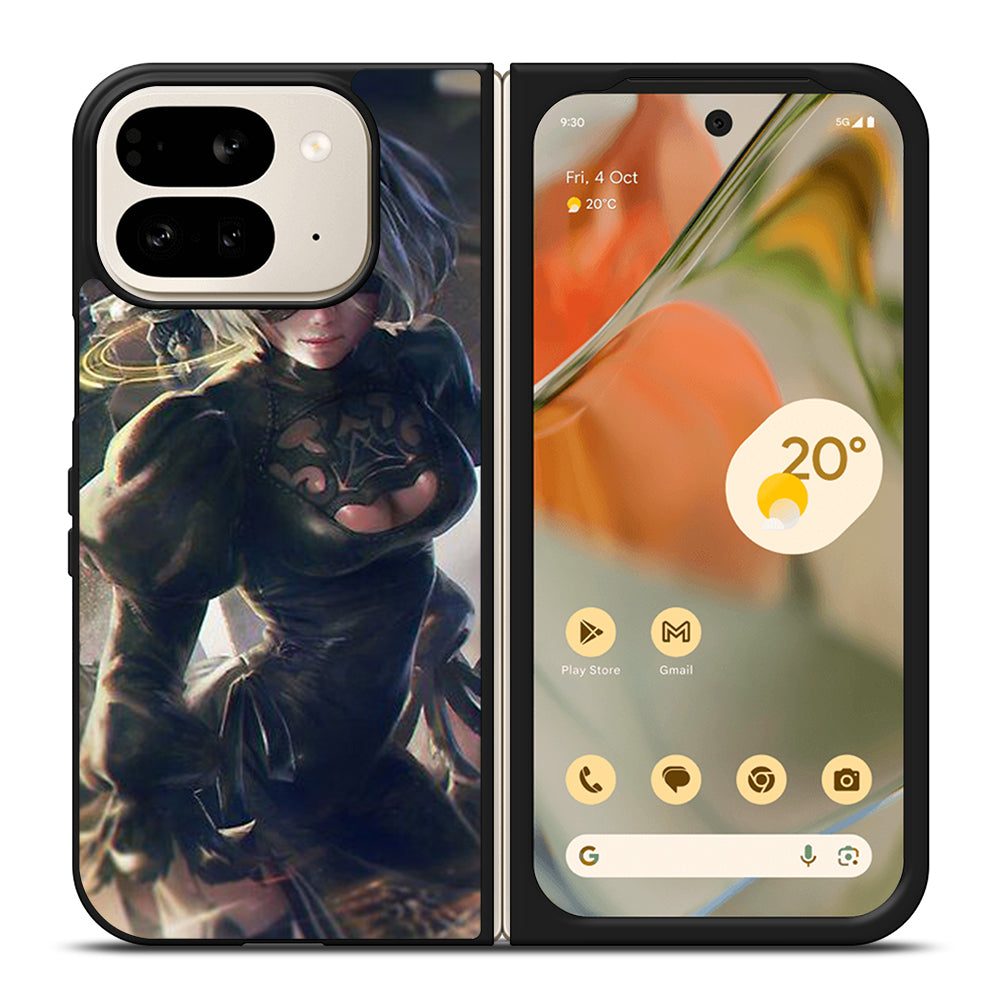 NIER AUTOMATA 2B ART Google Pixel 9 Pro Fold Case Cover