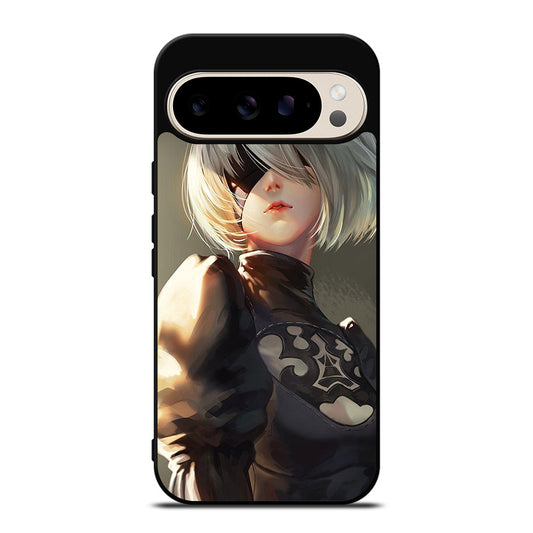 NIER AUTOMATA 2B FACE ANIME Google Pixel 9 Pro Case Cover