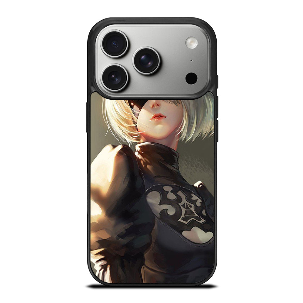 NIER AUTOMATA 2B FACE ANIME iPhone 17 Pro Case Cover