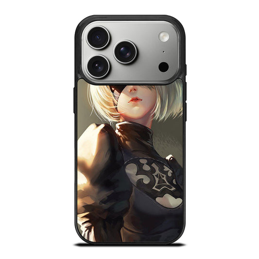 NIER AUTOMATA 2B FACE ANIME iPhone 17 Pro Case Cover