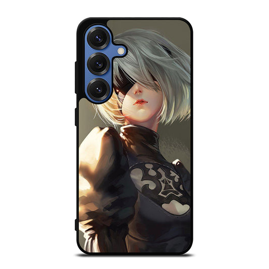 NIER AUTOMATA 2B FACE ANIME Samsung Galaxy S25 Case Cover