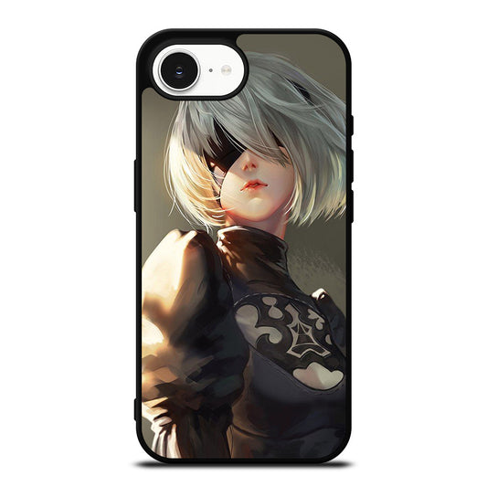 NIER AUTOMATA 2B FACE ANIME iPhone 16e Case Cover