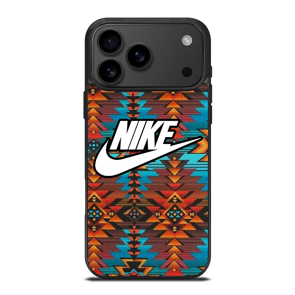 NIKE AZTEC LOGO 5 iPhone 17 Pro Max Case Cover