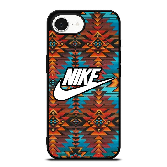 NIKE AZTEC LOGO 5 iPhone 16e Case Cover