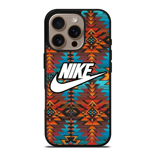NIKE AZTEC LOGO 5 iPhone 16 Pro Case Cover