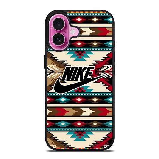 NIKE AZTEC LOGO 6 iPhone 16 Plus Case Cover