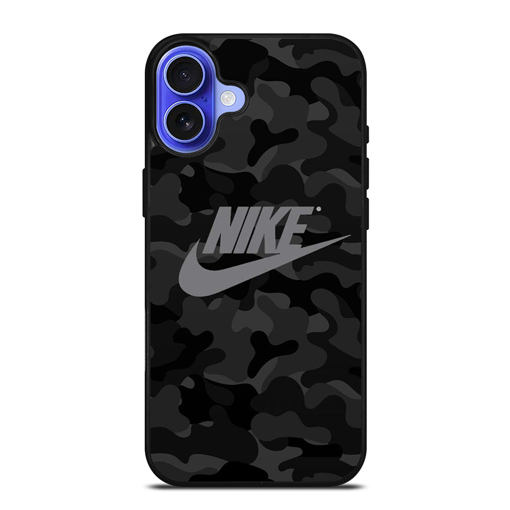 NIKE CAMO ART LOGO iPhone 16 Case Cover