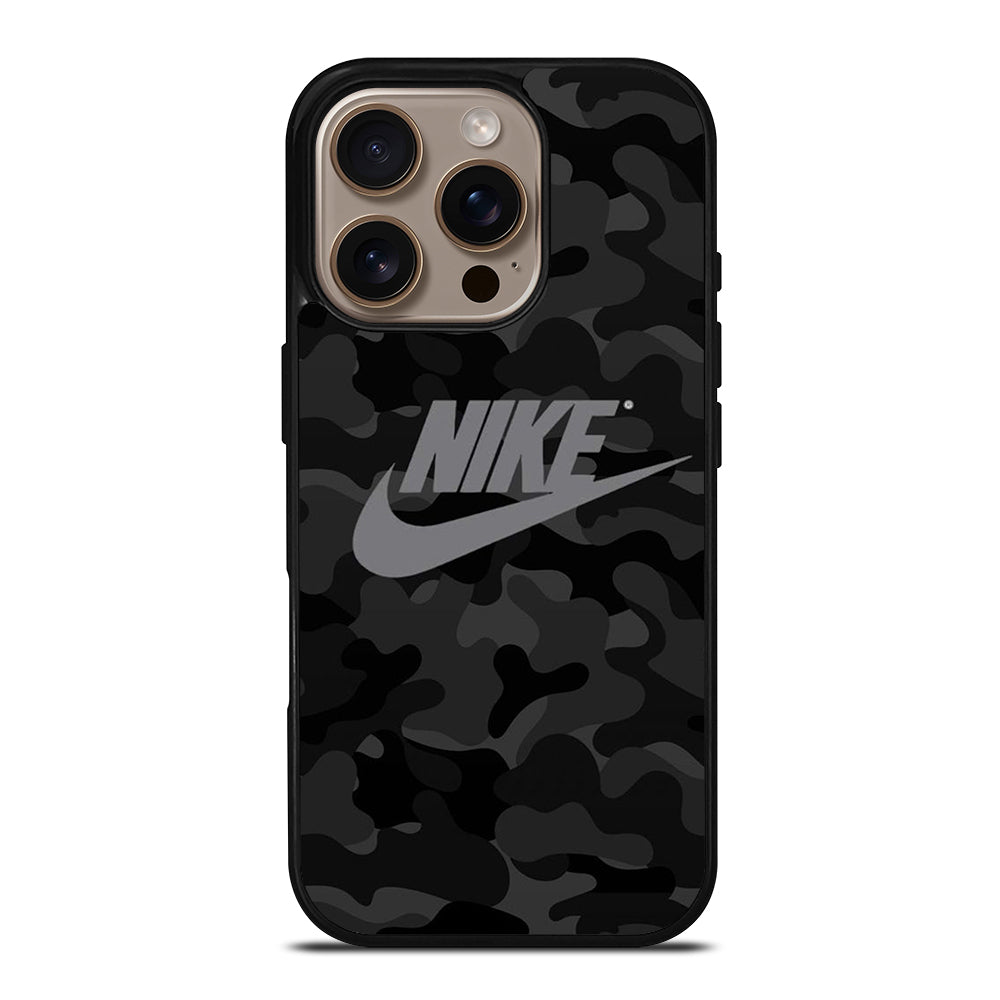 NIKE CAMO ART LOGO iPhone 16 Pro Case Cover