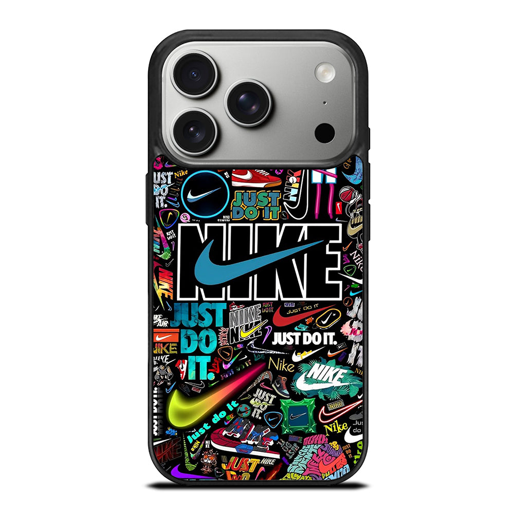 NIKE LOGO PATTERN iPhone 17 Pro Case Cover