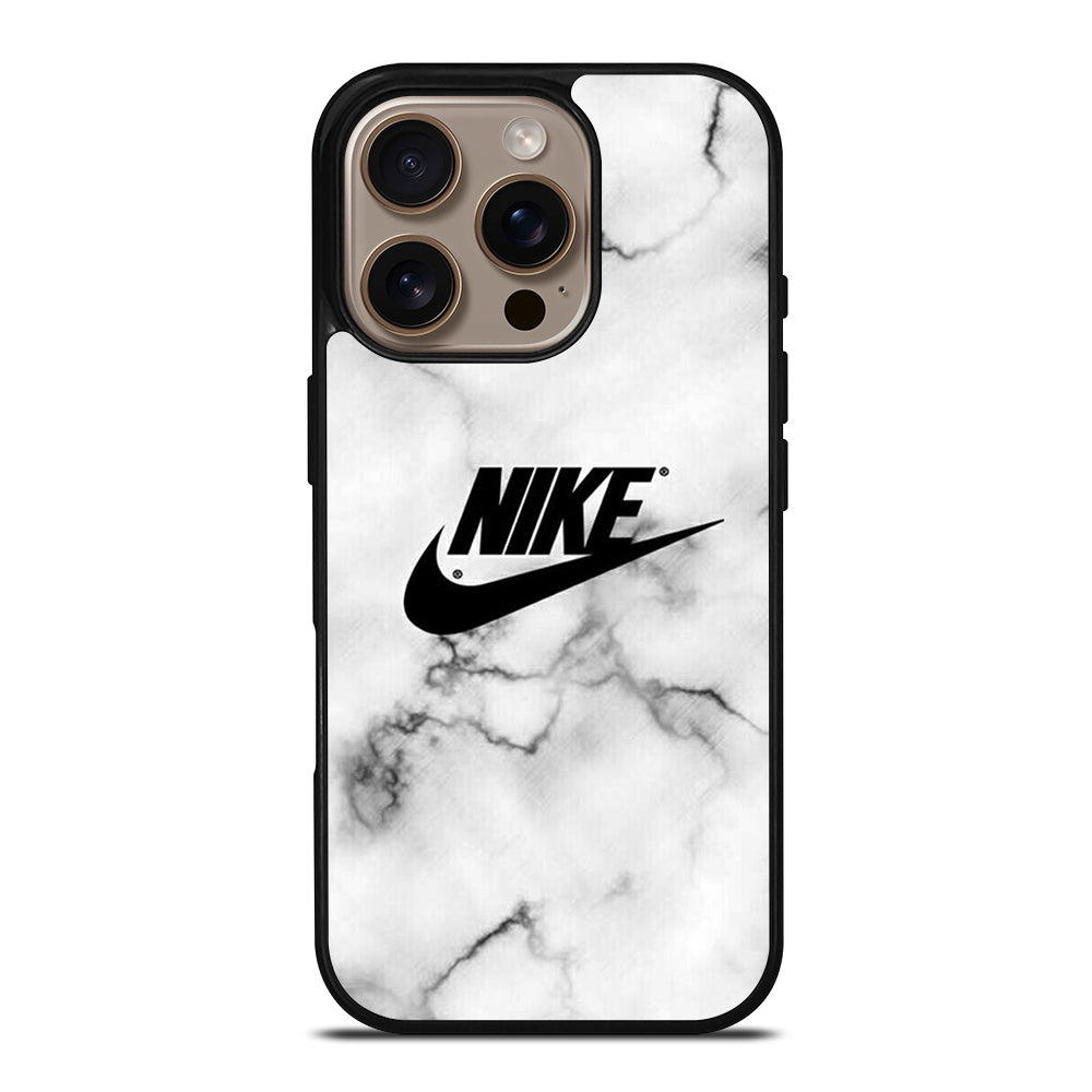 NIKE MARBLE LOGO iPhone 16 Pro Case Cover