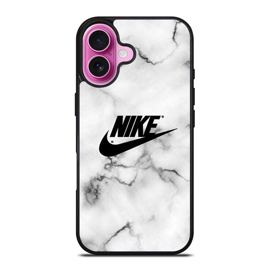 NIKE MARBLE LOGO iPhone 16 Plus Case Cover