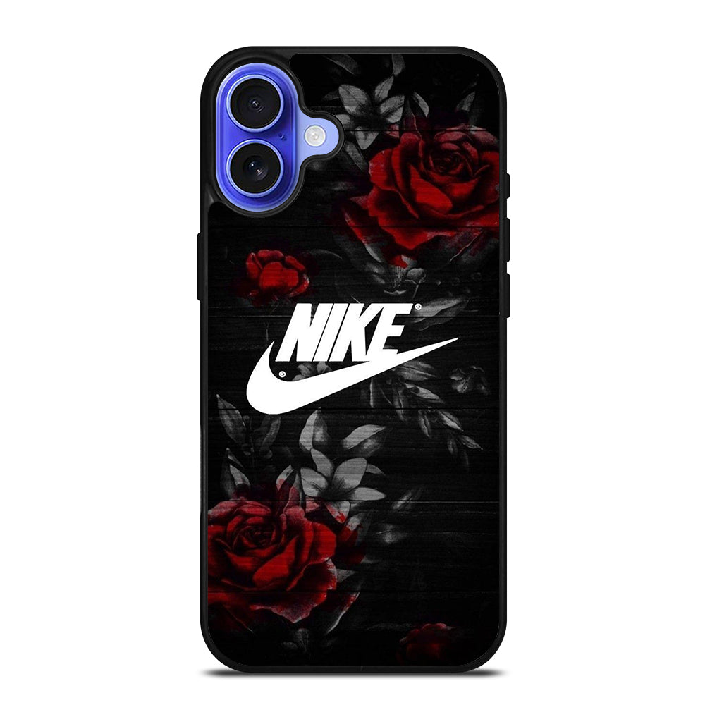 NIKE ROSE FLOWER LOGO iPhone 16 Case Cover