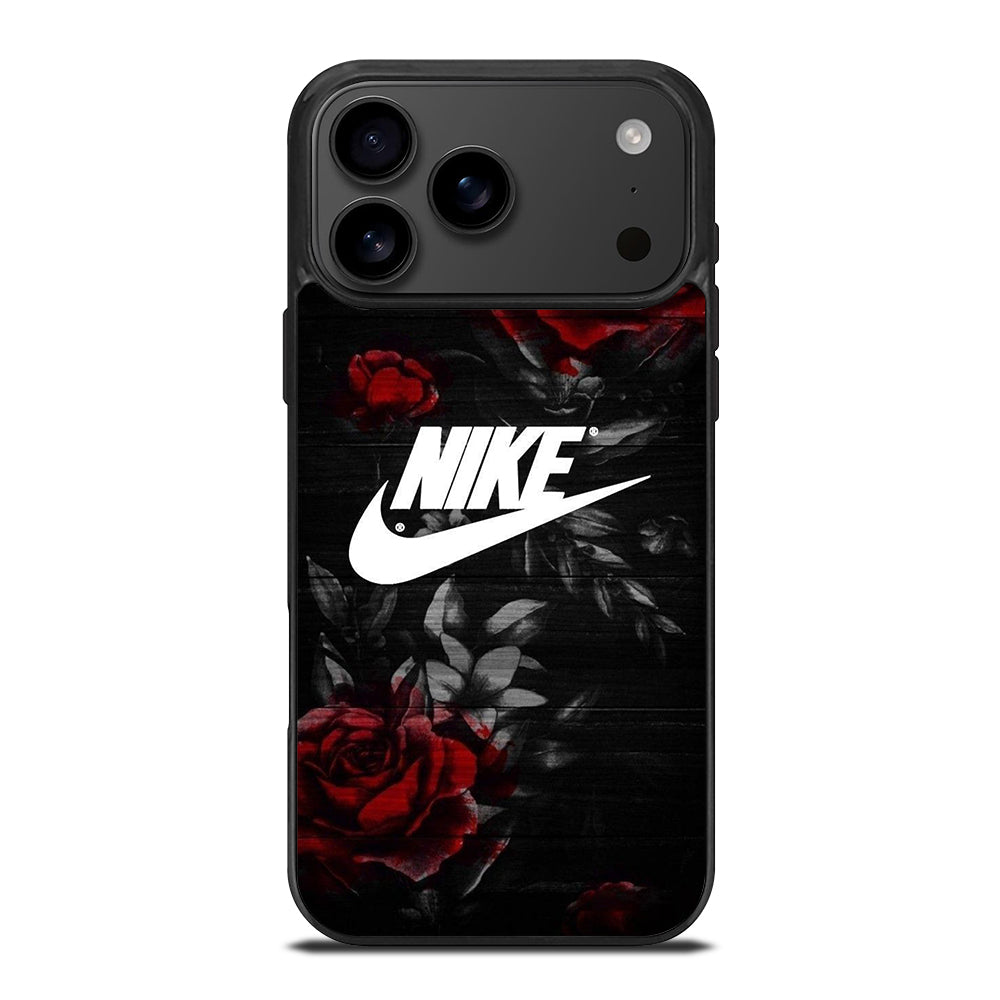 NIKE ROSE FLOWER LOGO iPhone 17 Pro Max Case Cover