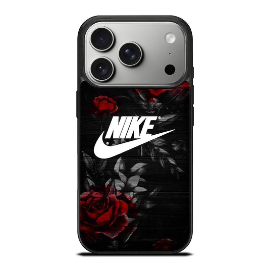 NIKE ROSE FLOWER LOGO iPhone 17 Pro Case Cover
