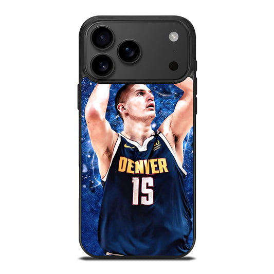 NIKOLA JOKIC DENVER NUGGETS BASKETBALL iPhone 17 Pro Max Case Cover