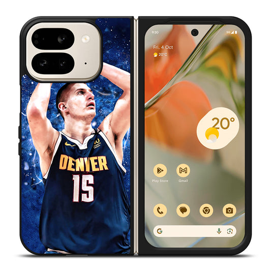 NIKOLA JOKIC DENVER NUGGETS BASKETBALL Google Pixel 9 Pro Fold Case Cover