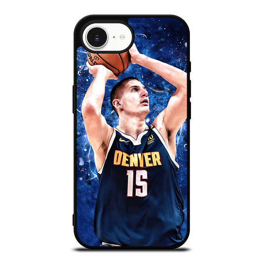 NIKOLA JOKIC DENVER NUGGETS BASKETBALL iPhone 16e Case Cover